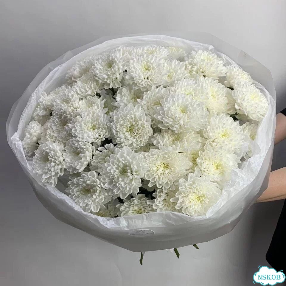 Букет из кустовых Хризантем фото 1