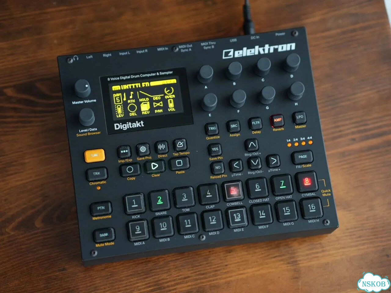 Elektron Digitakt + защитная крышка фото 2