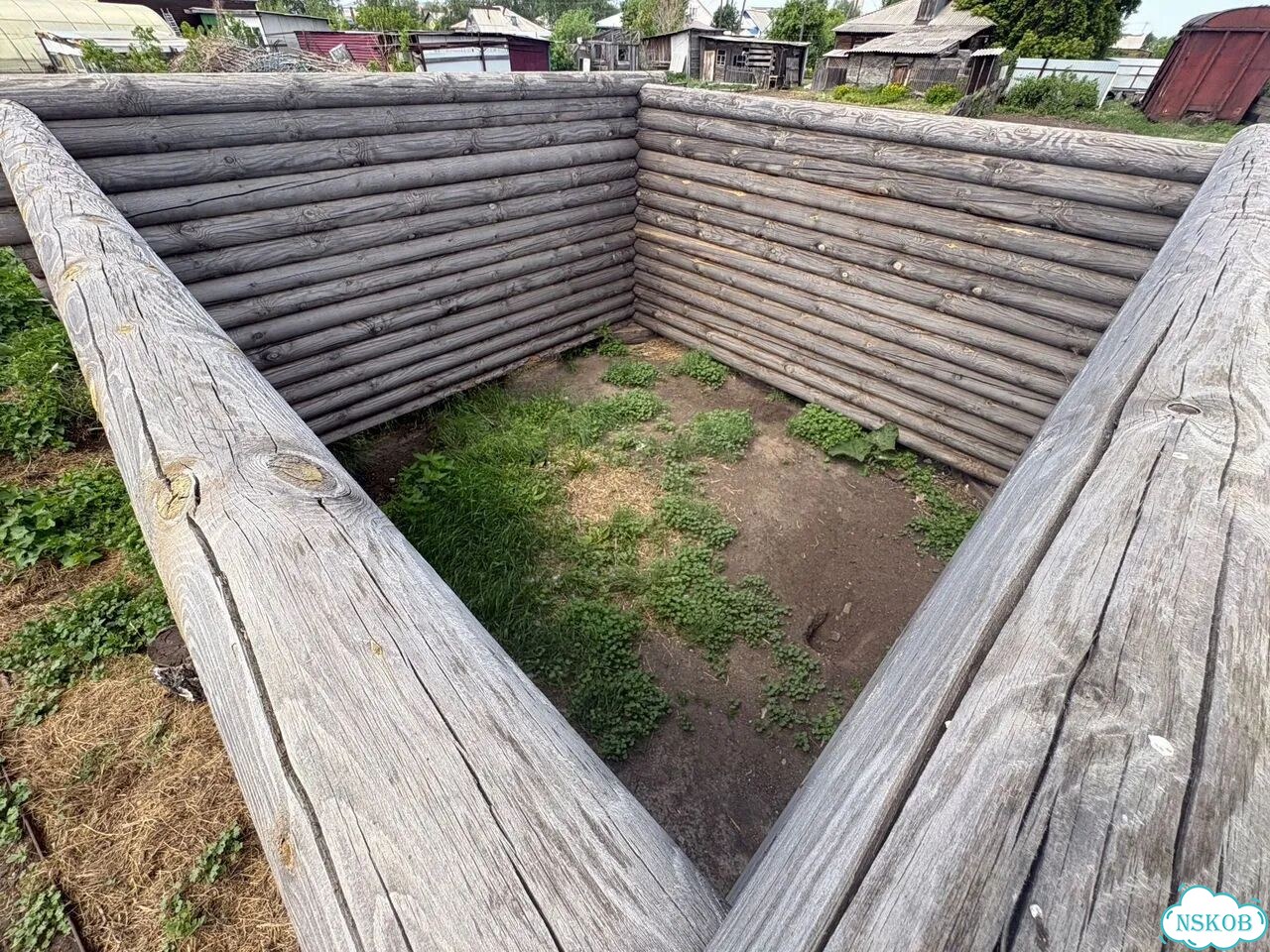 Продам короб для бани 4х4 из кругляка фото 2
