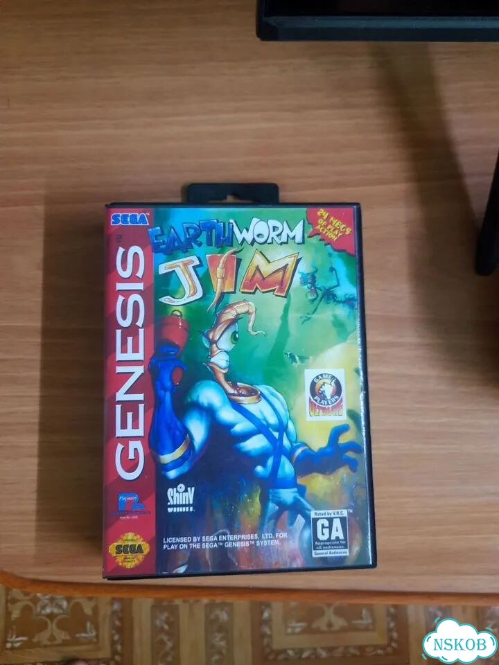 Earth worm jim sega genesis megadrive фото 1
