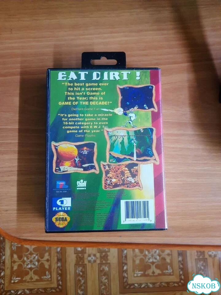 Earth worm jim sega genesis megadrive фото 2