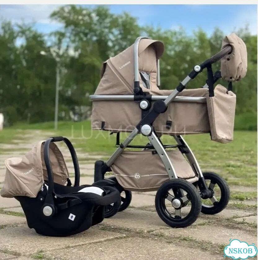 Коляска luxmom 600G 3в1 фото 1