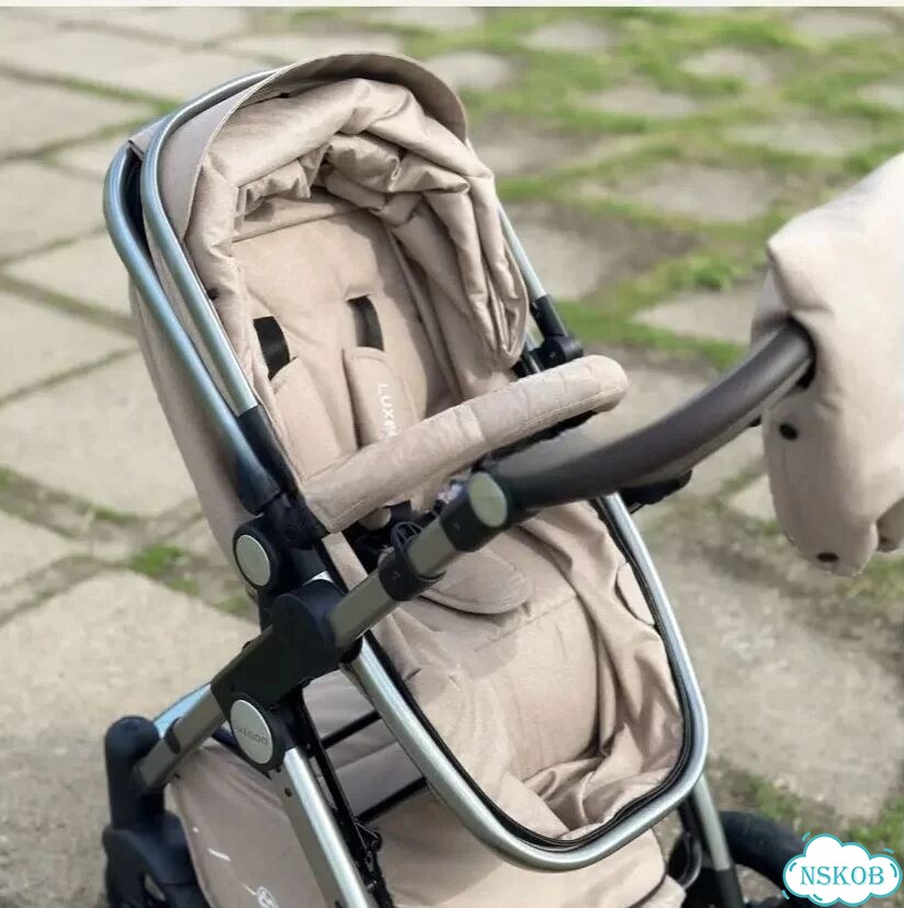 Коляска luxmom 600G 3в1 фото 2