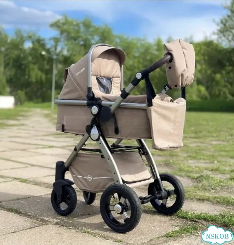 Коляска luxmom 600G 3в1 фото 3