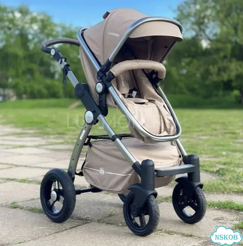 Коляска luxmom 600G 3в1 фото 5