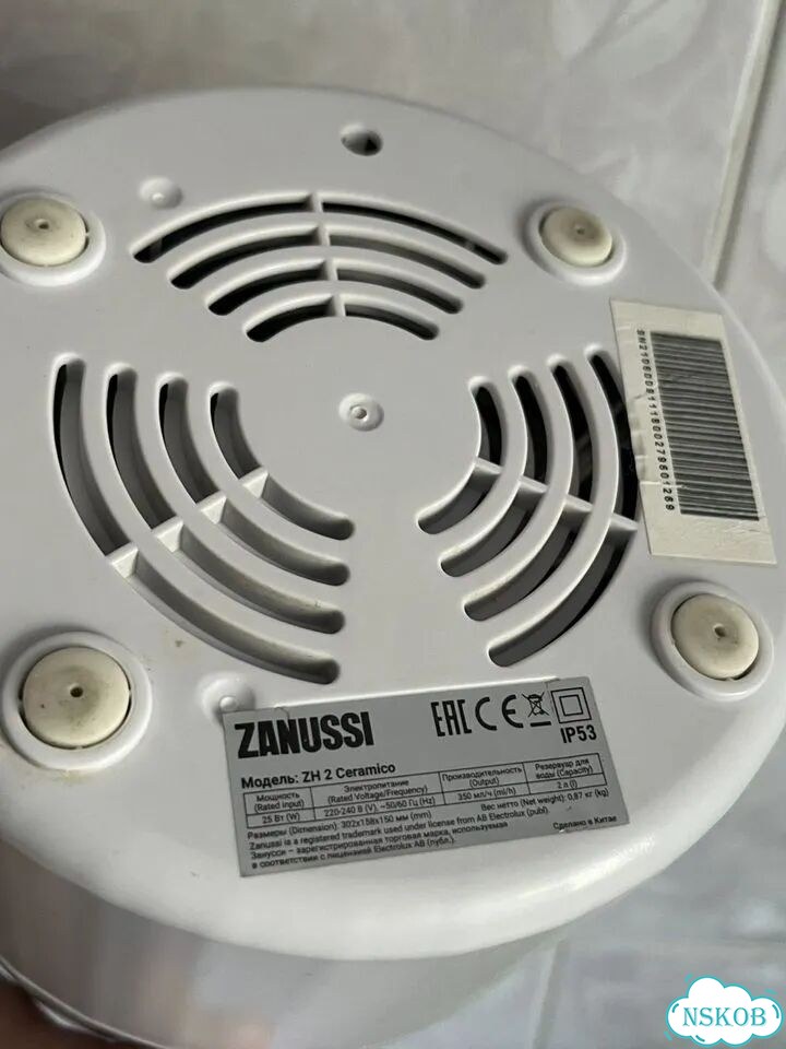 Увлажнитель воздуха zanussi фото 5