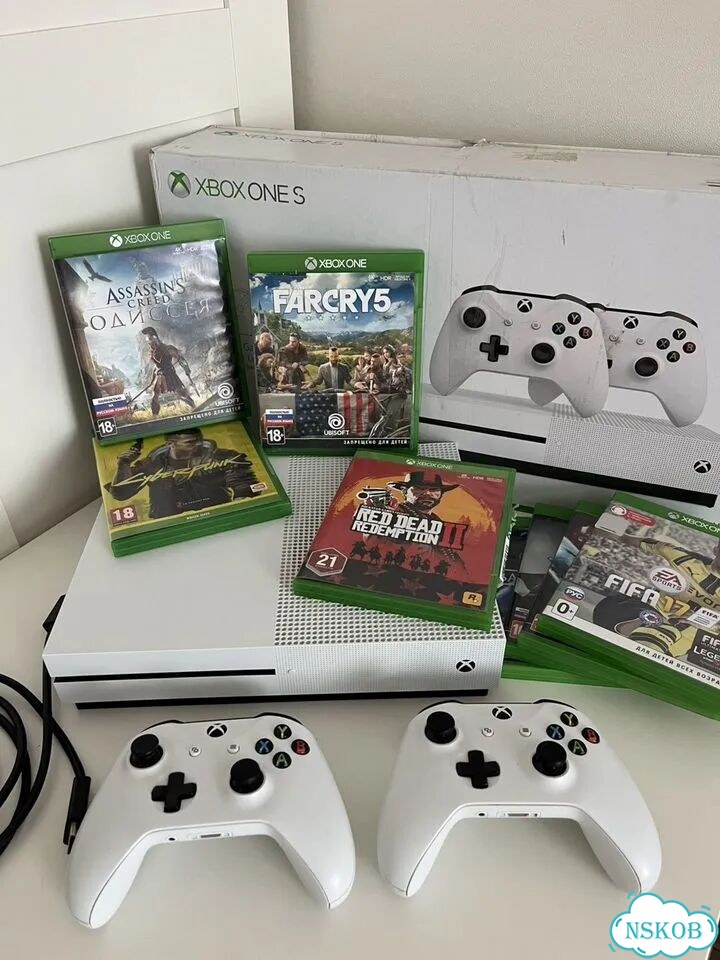 Xbox one s 1tb с играми фото 1
