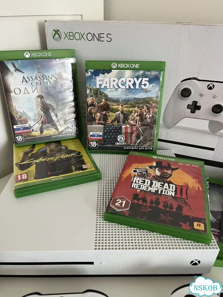 Xbox one s 1tb с играми фото 2
