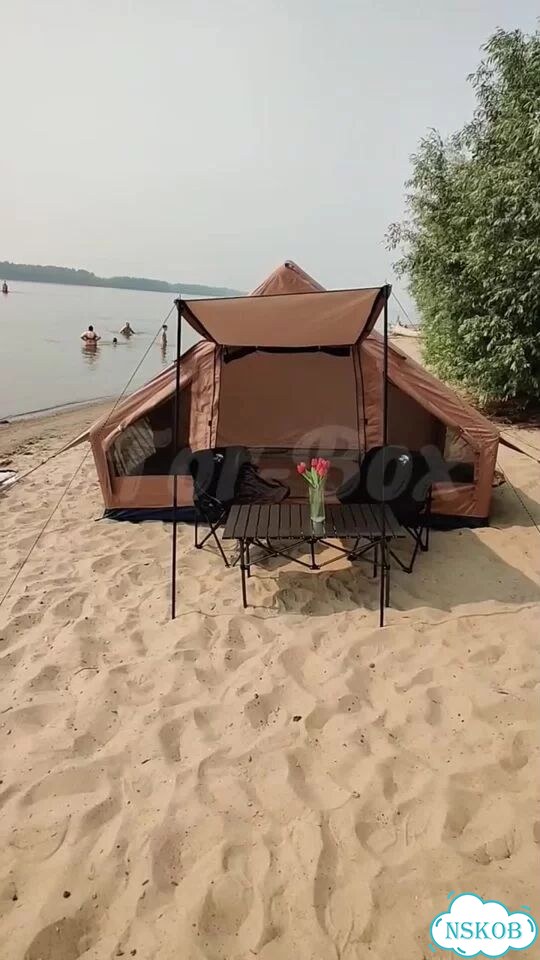 Палатка надувная 210*300*200 см фото 1