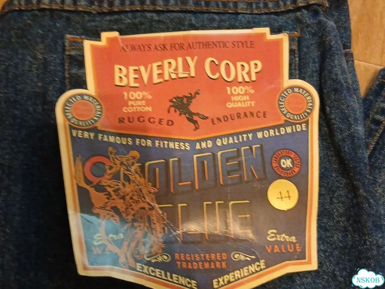 Джинсы beverly corp. Винтаж 90х фото 2