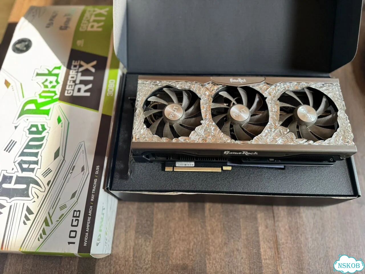 Видеокарта Palit RTX 3080 GameRock 10 GB фото 4