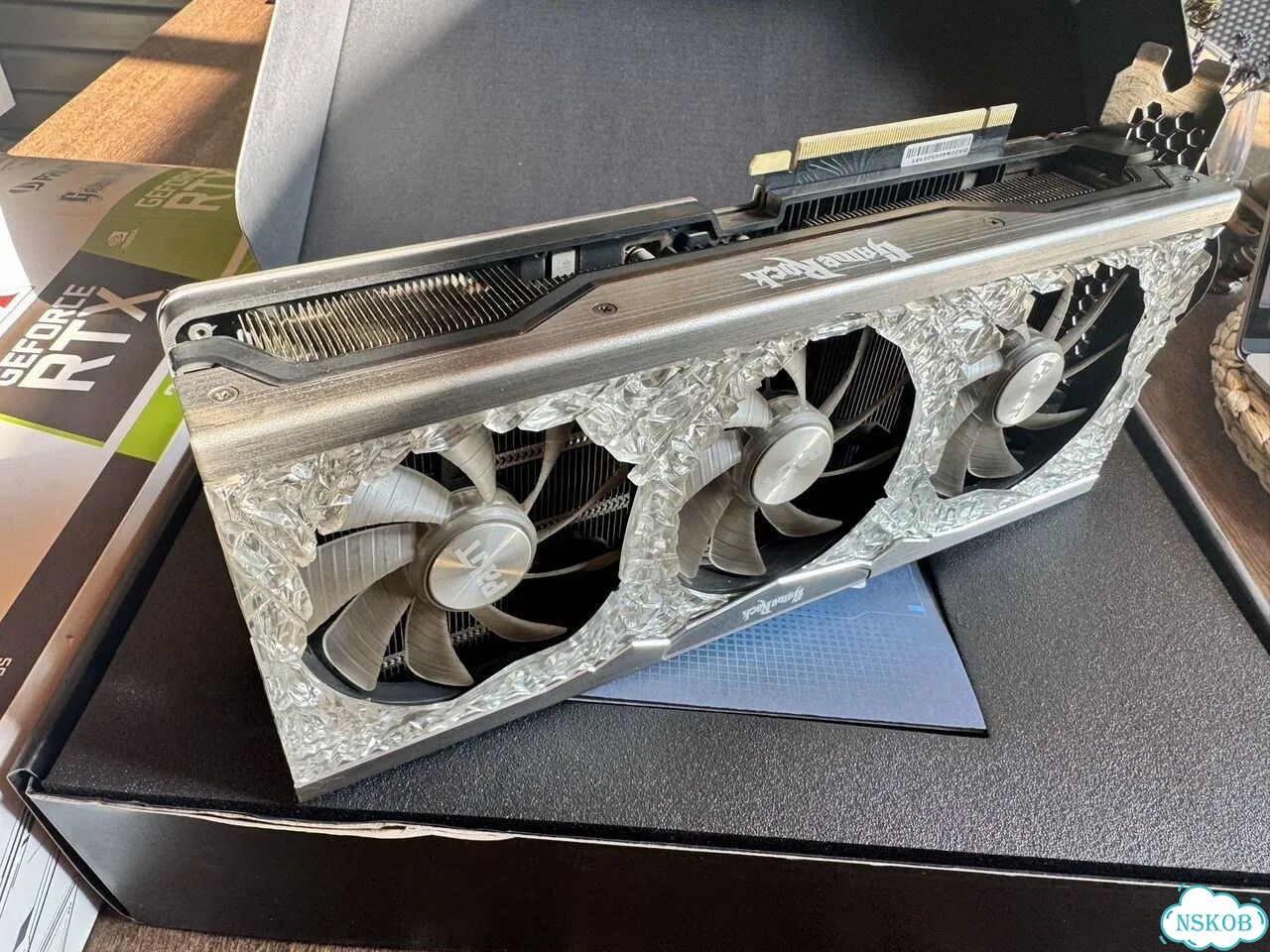 Видеокарта Palit RTX 3080 GameRock 10 GB фото 5