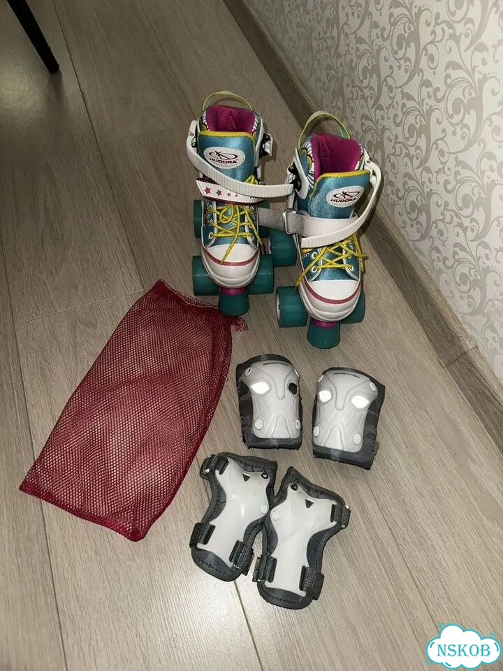 Раздвижные ролики квады от Hudora 28-31 фото 6