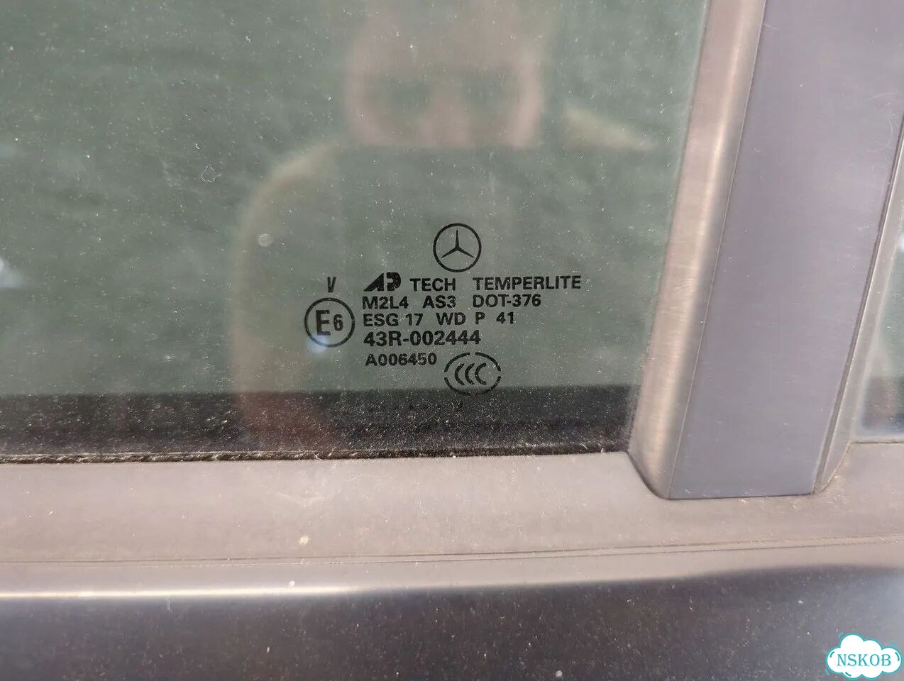 Дверь боковая левая задняя Mercedes ML W164 фото 3