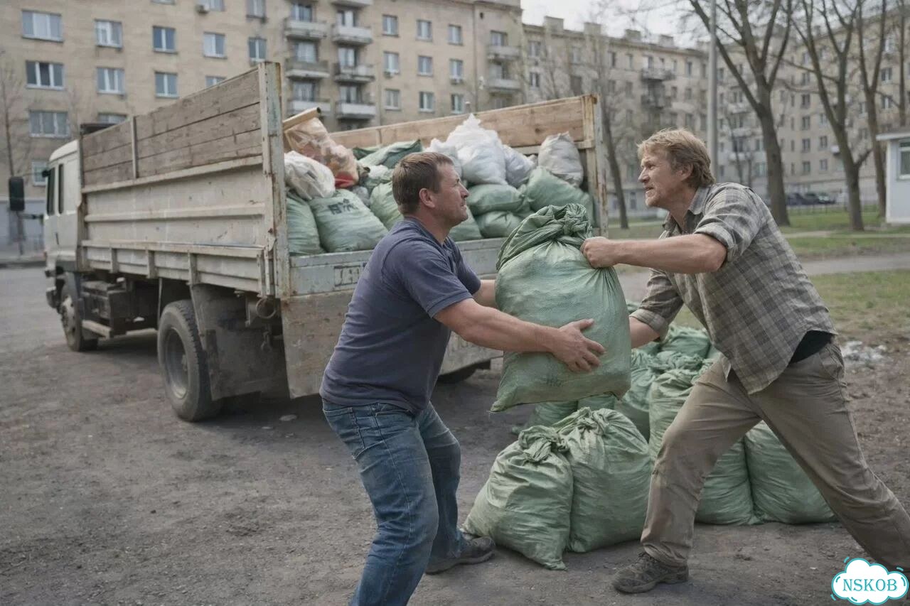 Вывоз мусора с грузчиками фото 3