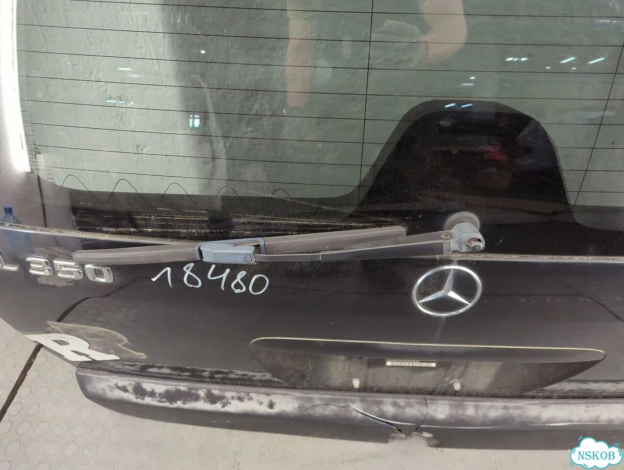 Крышка багажника Mercedes ML W163 фото 5