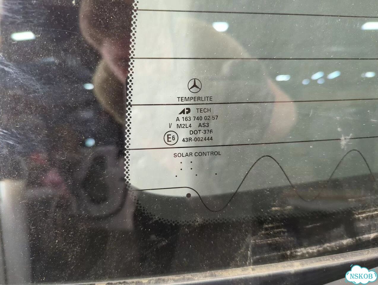 Крышка багажника Mercedes ML W163 фото 6