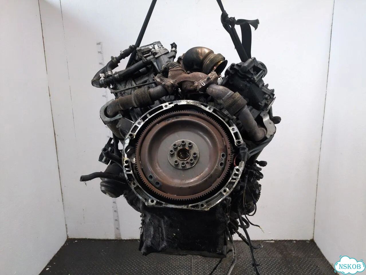 Двигатель Mercedes ML W164 OM 642.940 фото 2