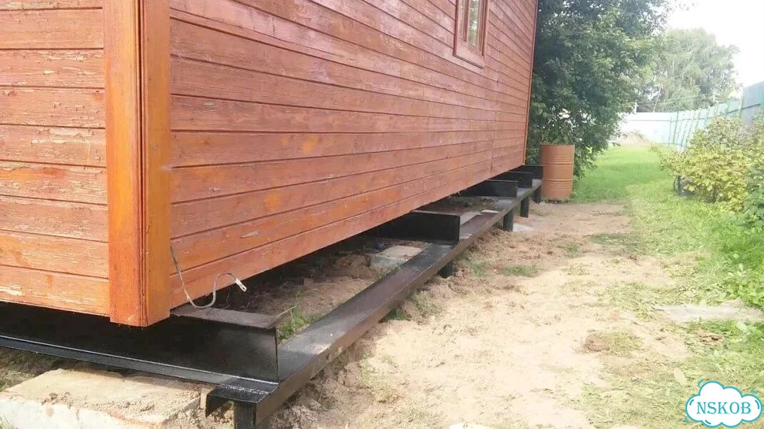 Подъём домов, замена венцов, ремонт фундамента фото 9