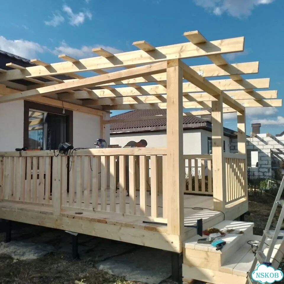 Пристройка к дому веранда терраса беседка фото 8
