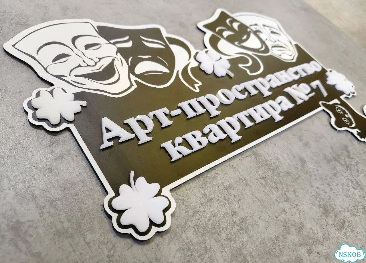 Адресная вывеска, табличка от производителя фото 10