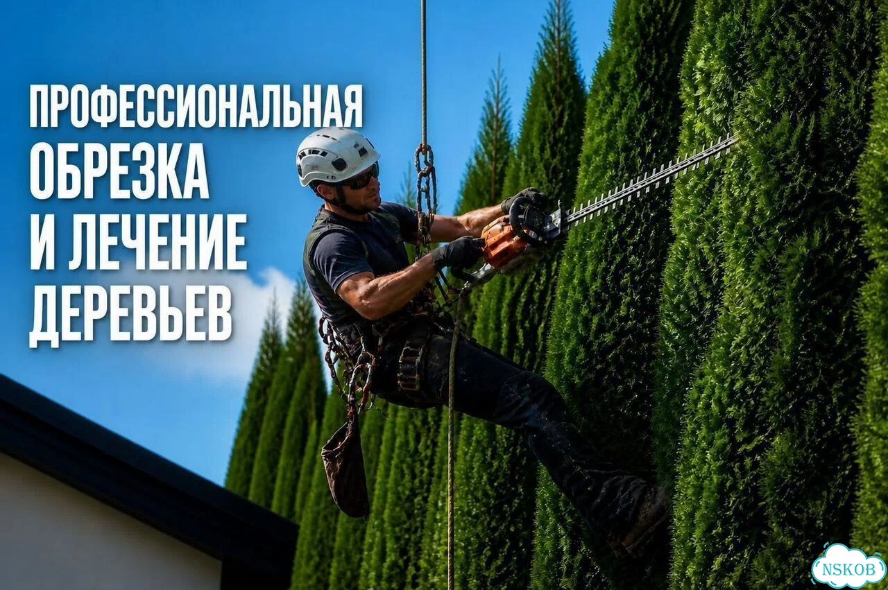 Лечение, Спил и обрезка деревьев фото 1