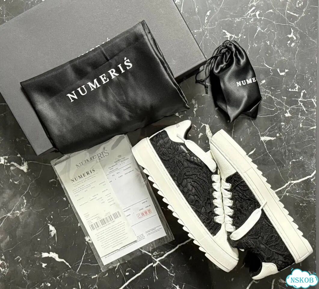 Кеды numeris кружевные фото 4