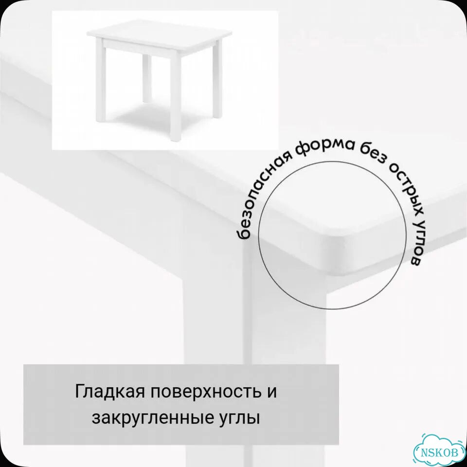 Детские стол и стульчик IKEA Sundvik новые фото 5