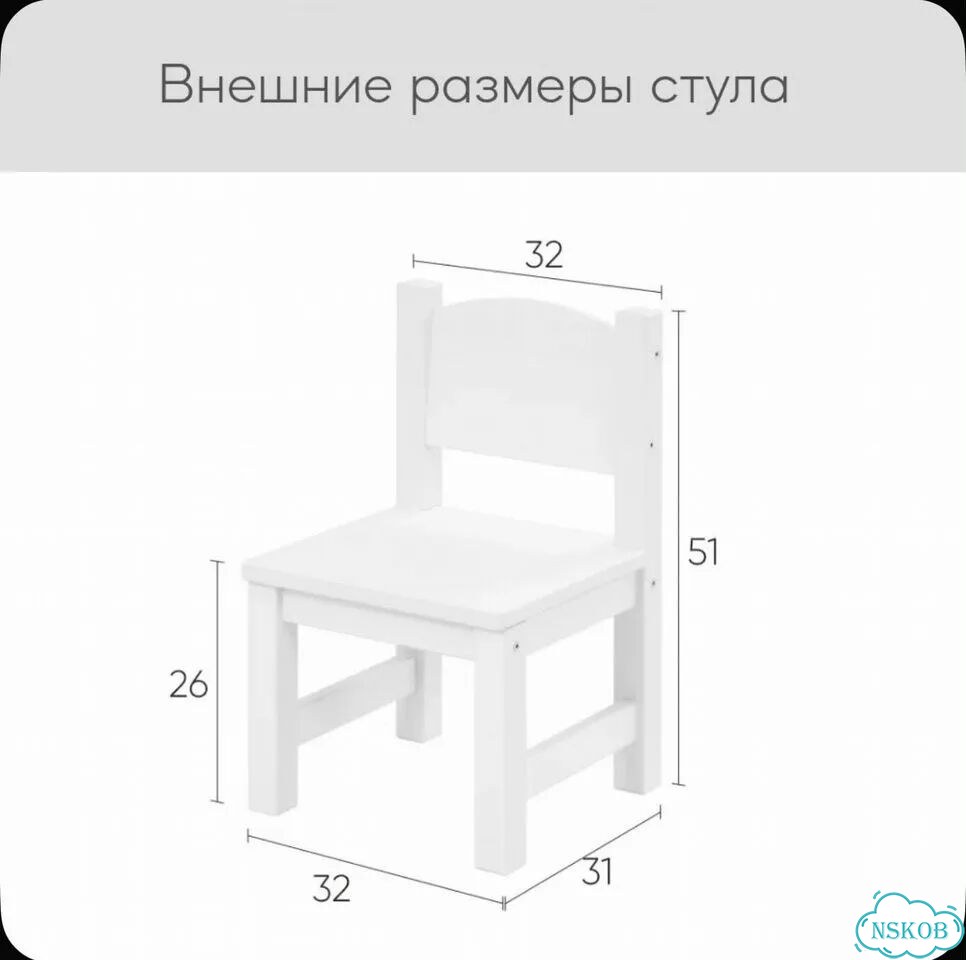 Детские стол и стульчик IKEA Sundvik новые фото 7