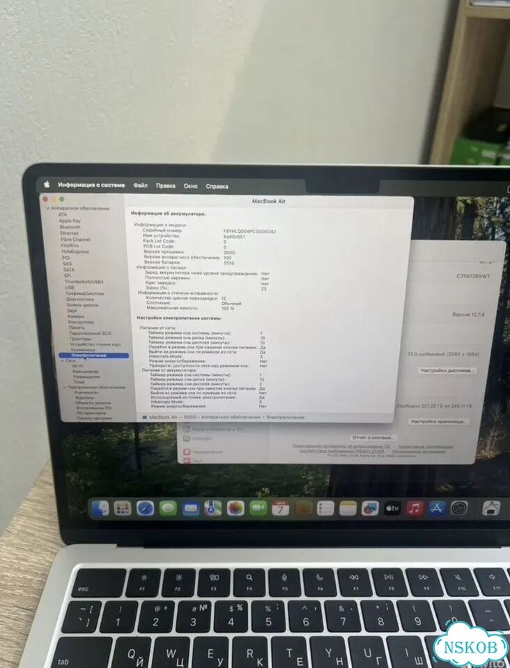 Apple macbook air 13 2025 m4 фото 6
