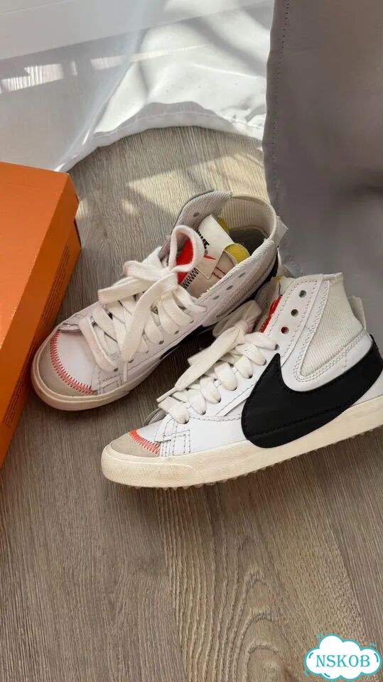 Кеды Nike blazer mid 77 jumbo фото 1