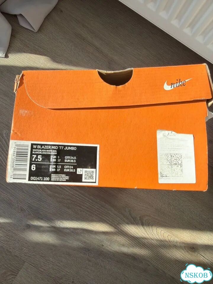 Кеды Nike blazer mid 77 jumbo фото 5