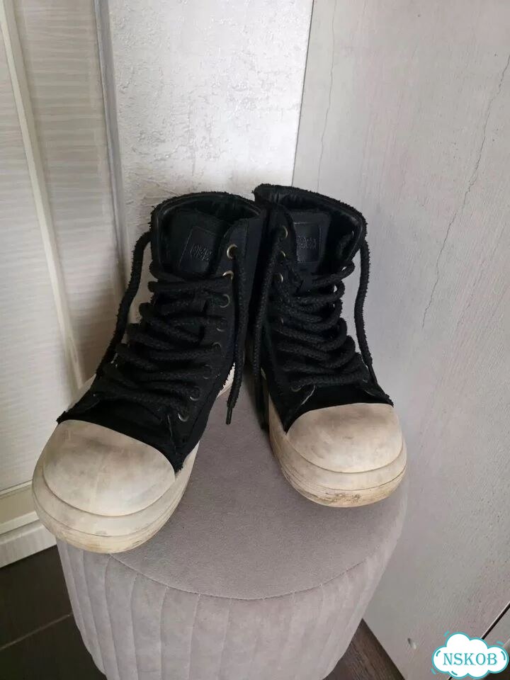 Кеды Rick owens ramones drkshdw type фото 1