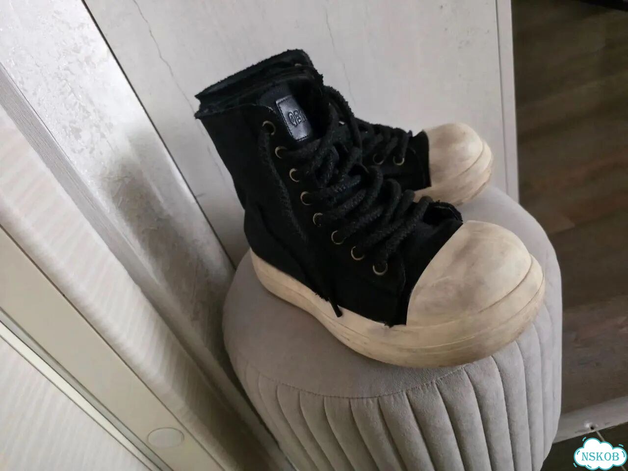 Кеды Rick owens ramones drkshdw type фото 3