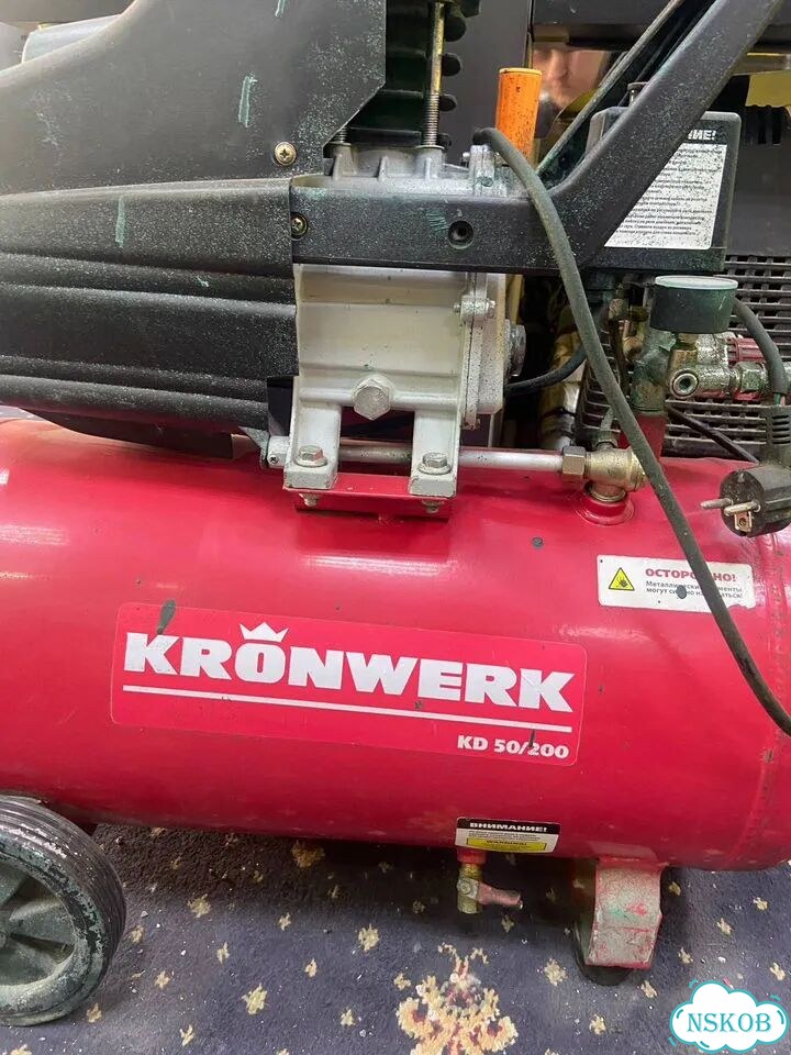 Компрессор Kronwerk kd 50/200 фото 2