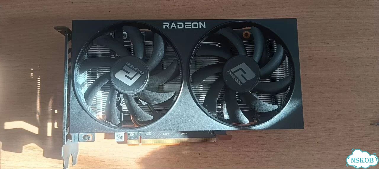 Видеокарта rx6600 powercolor фото 1