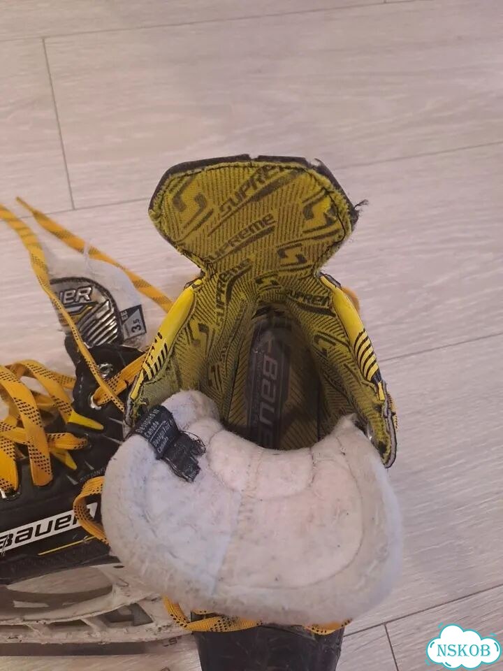 Хоккейные коньки bauer фото 1