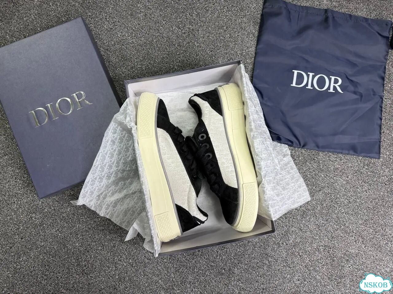 Кеды чёрные Dior мужские фото 9