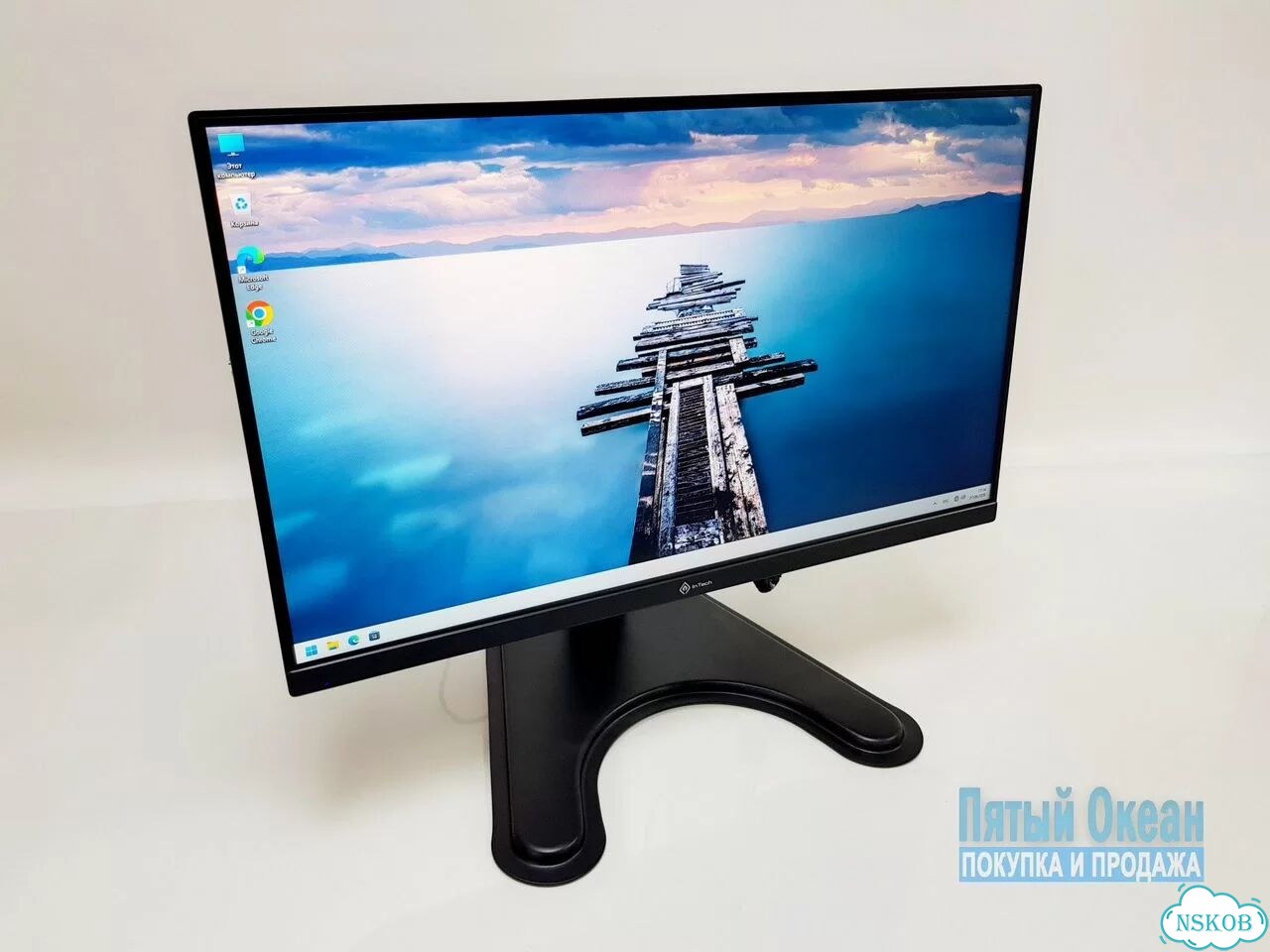 22'' (55 см) Моноблок InTech MB8100PWC на Core i3 фото 1