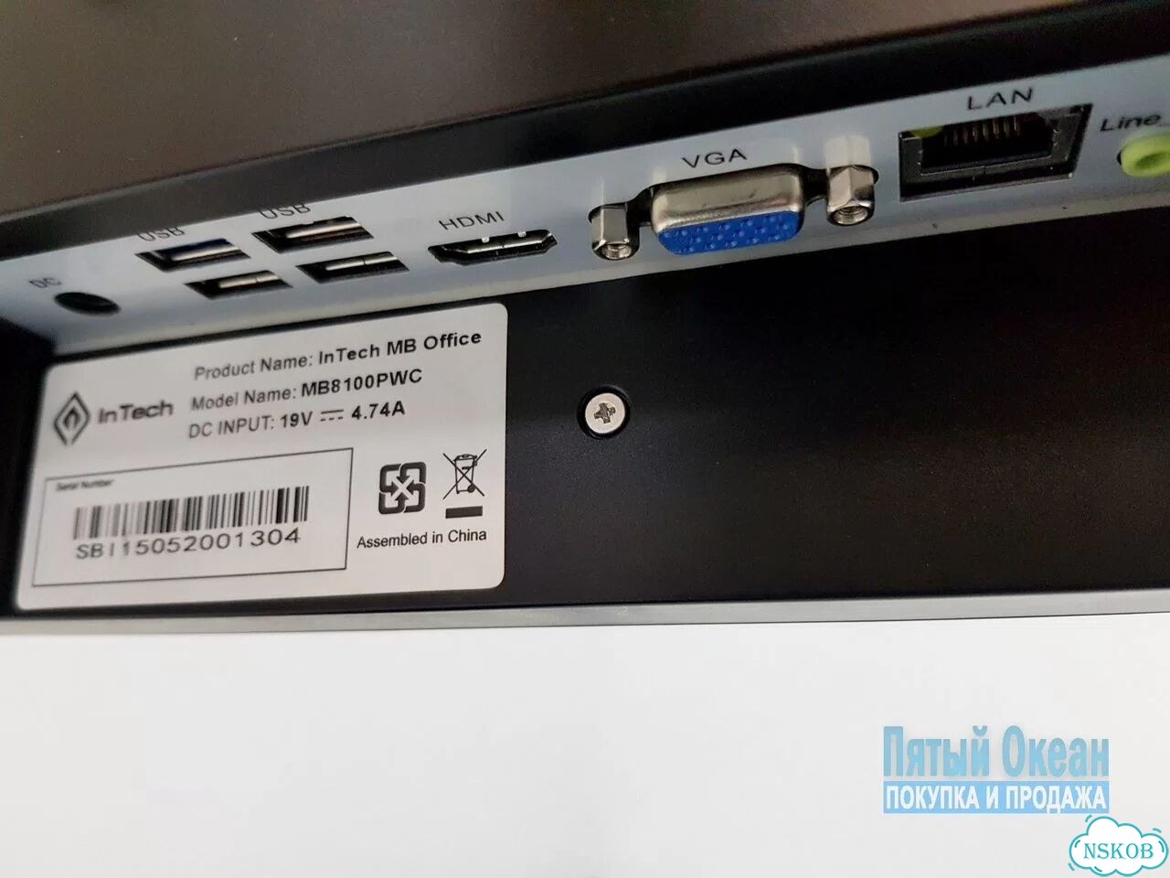22'' Моноблок InTech Core i3-8100, DDR4 8Gb фото 4