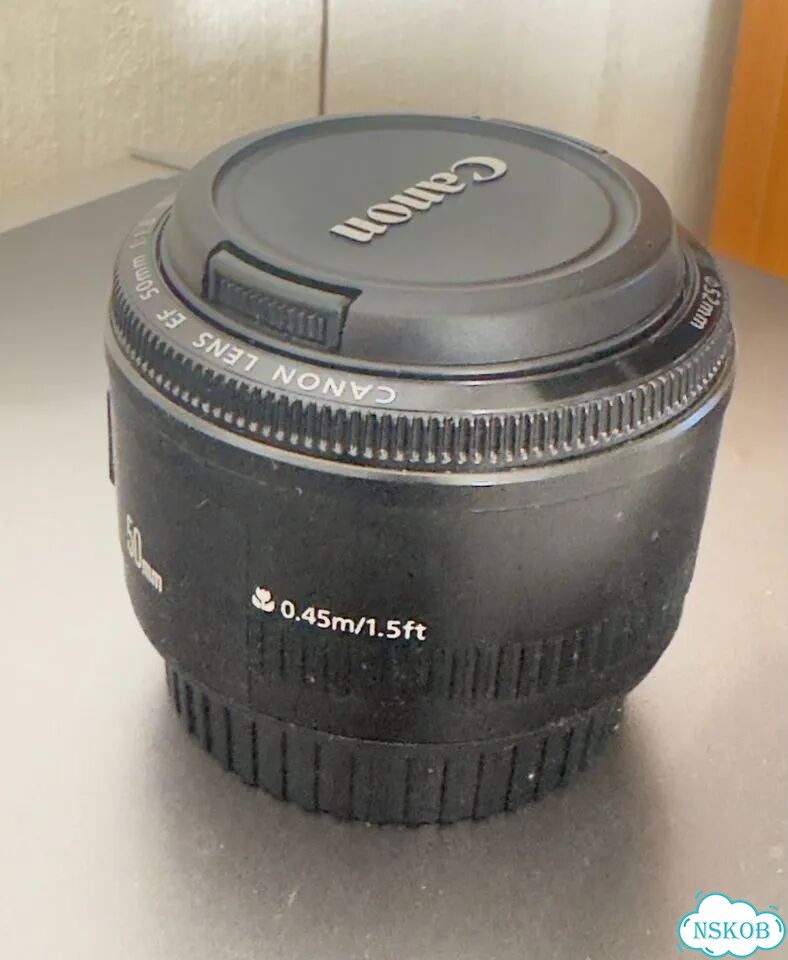 Фотообъектив Canon 50 mm фото 2