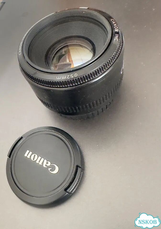 Фотообъектив Canon 50 mm фото 3