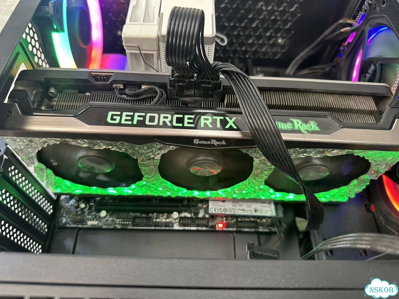 Видеокарта rtx 3070 gamerock фото 3