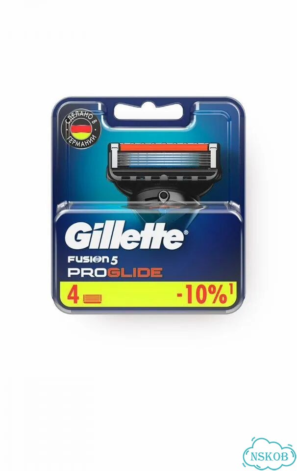 Кассеты для станка Gillette Fusion 5 ProGlide 4шт фото 1