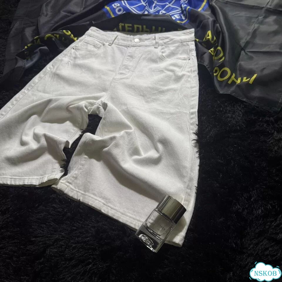 Шорты джинсовые широкие длинные Zara type фото 3