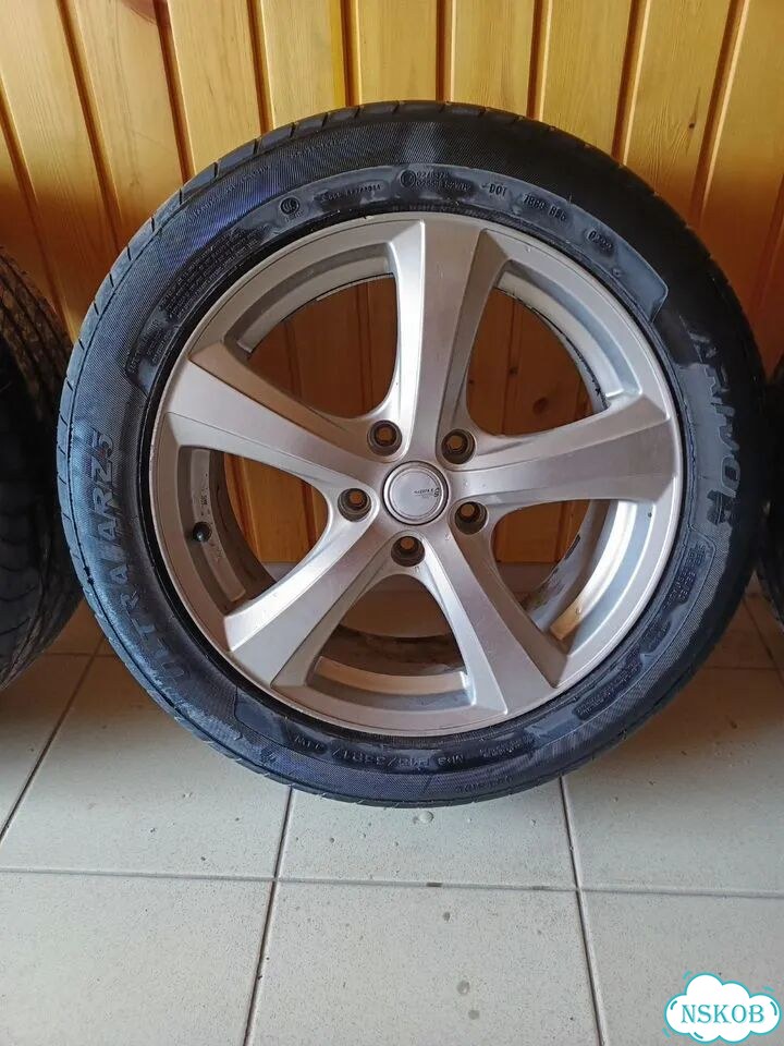 Колеса летние r17 5*114.3 фото 2