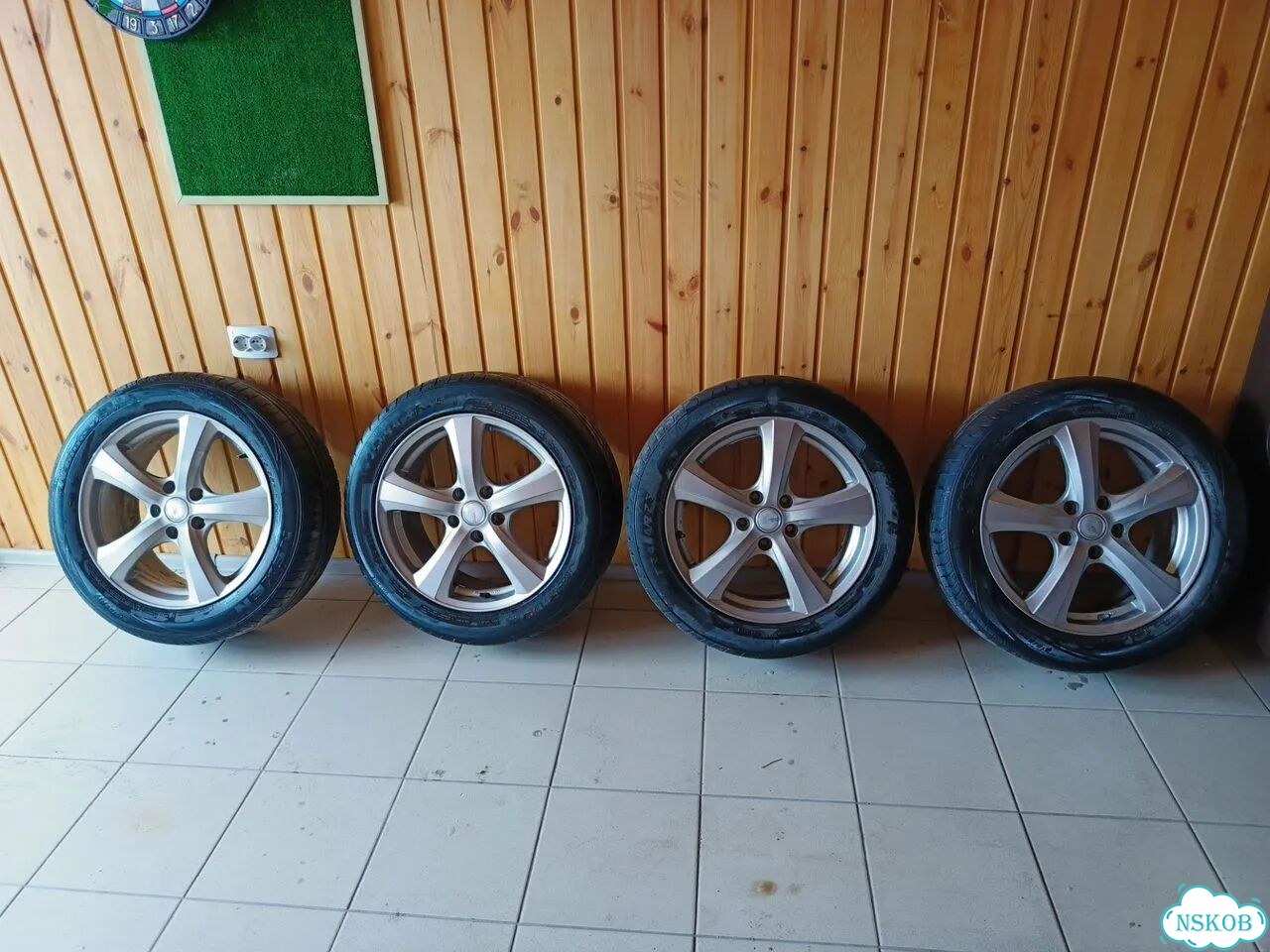 Колеса летние r17 5*114.3 фото 3