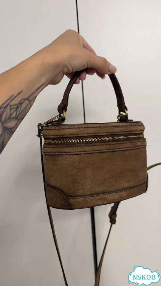 Сумка zara коричневая фото 2