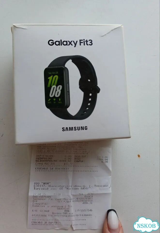 Часы samsung galaxy fit3 фото 1