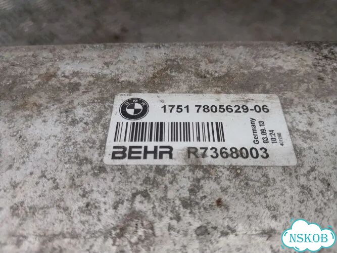 Интеркулер Bmw 5-Series N47D20C F10 F07 фото 7